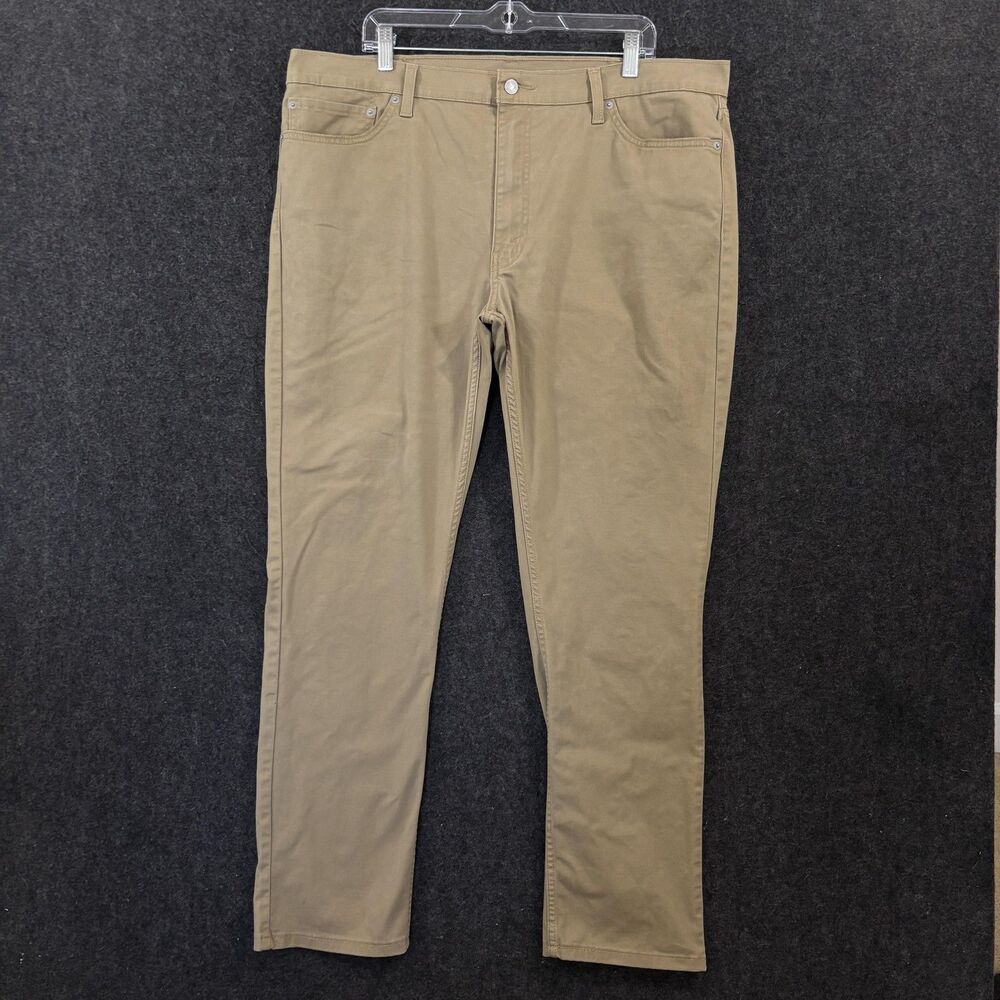 Levis 511 Jeans Men's 40x32 Khaki Slim Straight Stretch Denim Pants Casual
